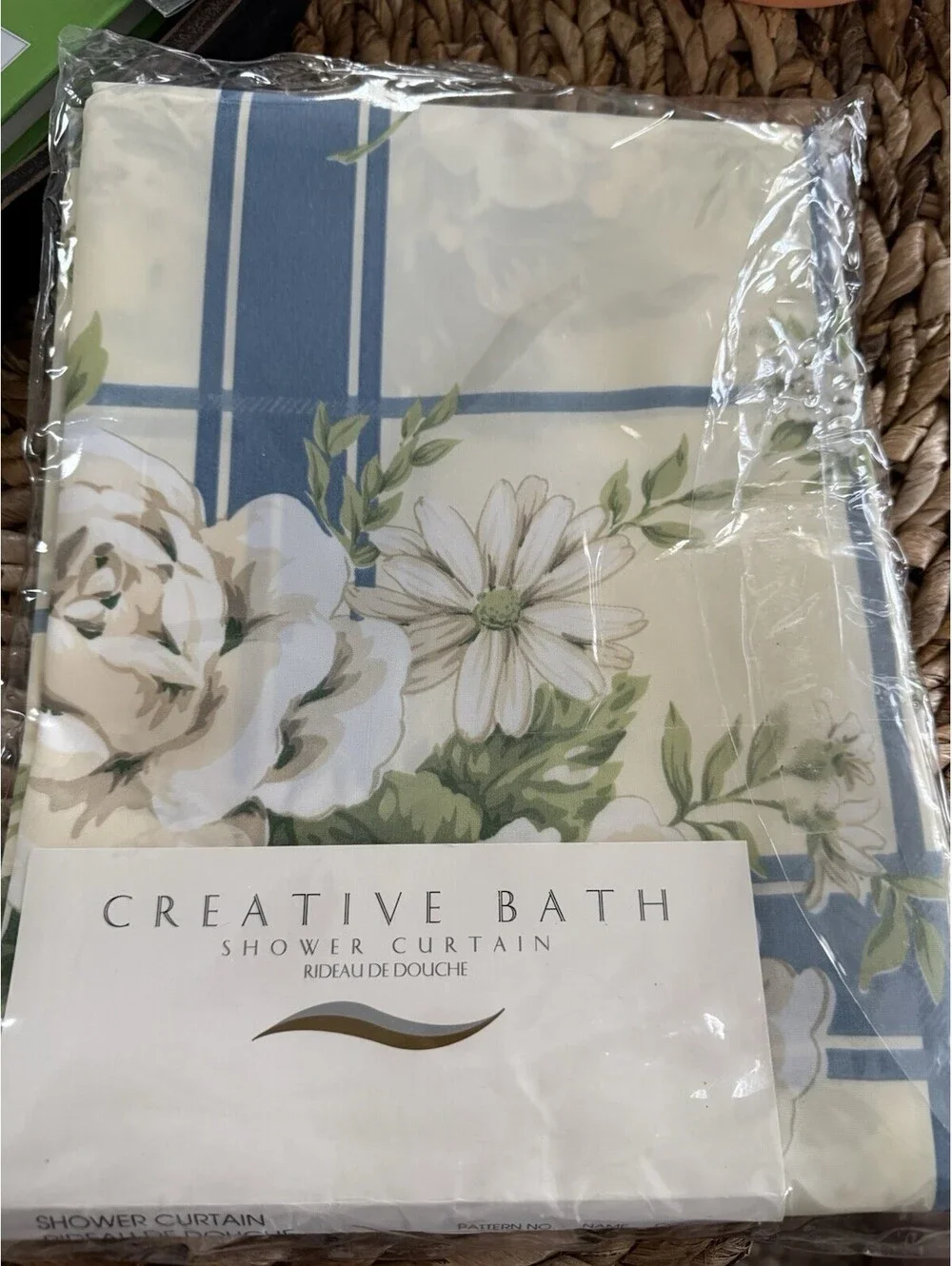 Vintage Creative Bath Shower Curtain “Cape May” 70” X 72”